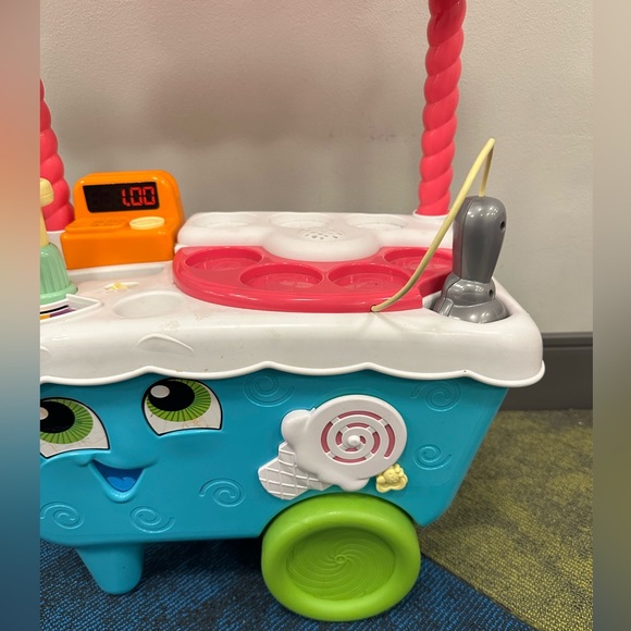 Scoop and Learn Ice Cream Cart Deluxe Learning Playset Pink - Picture 2 of 8